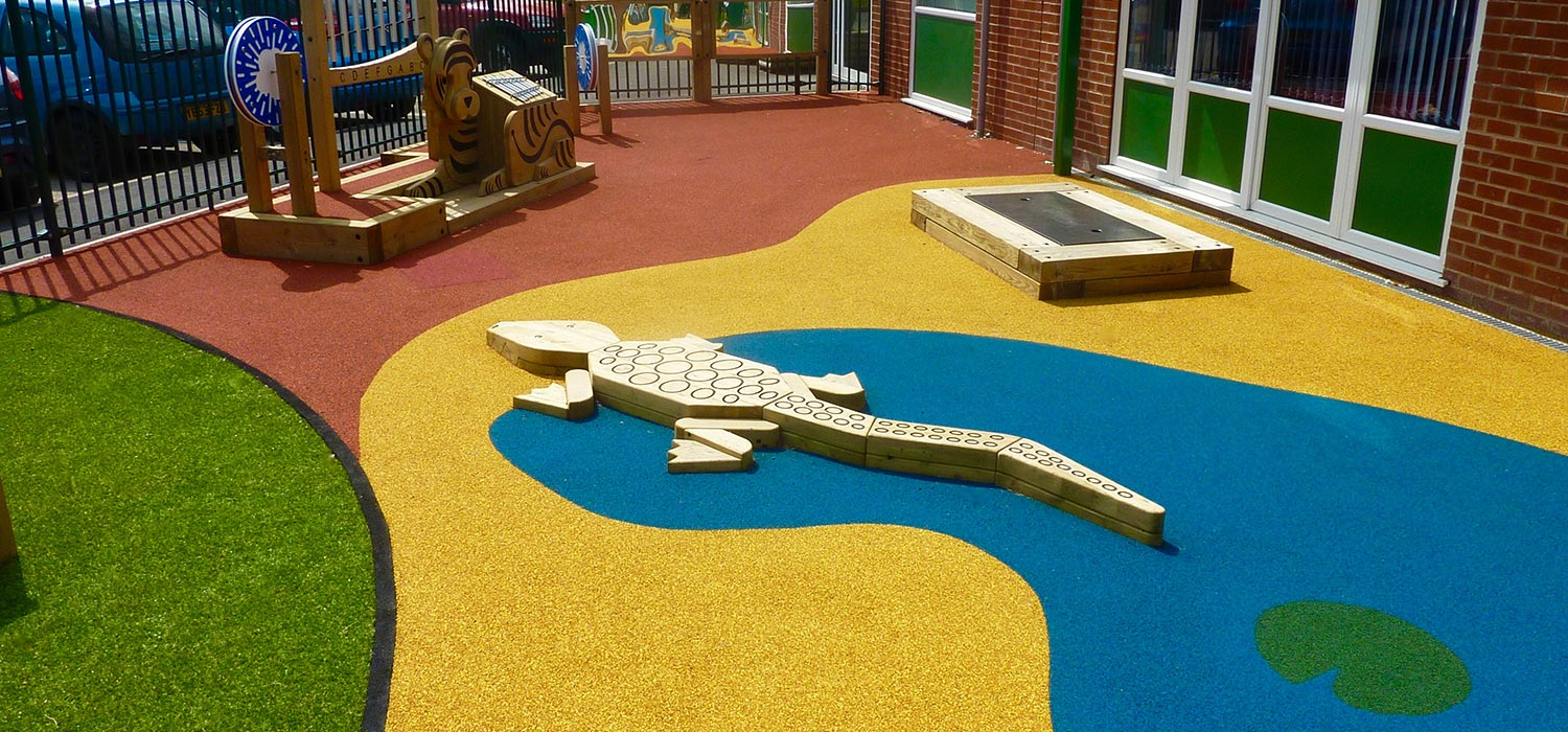 School pathway and outdoor surfacing by Dawkes & Co Ltd