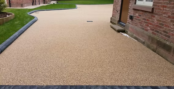Resin bound surfacing installation by Dawkes & Co Ltd