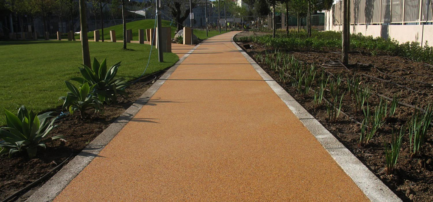 Resin bound walkways
